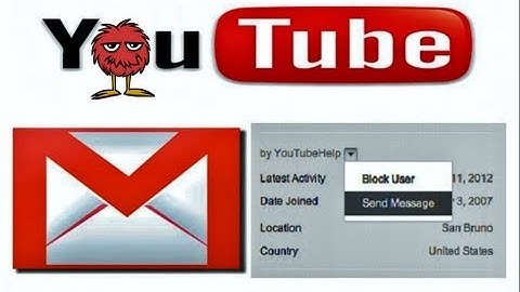 How To Message Someone On The New Youtube Layout 2013