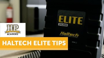 Our TOP Haltech Tips and Tricks | Elite ESP Tuning Software [GOLD WEBINAR LESSON]