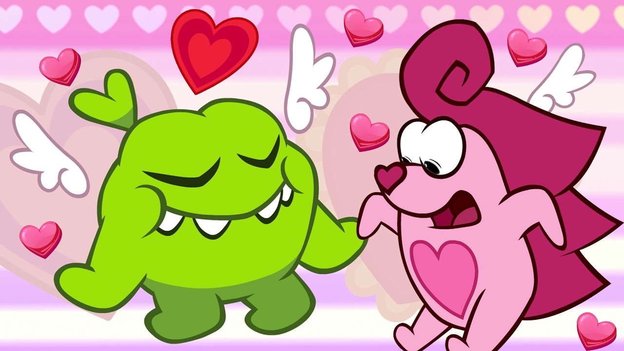 Storie di Om Nom❤️A forma di cuore❤️Valentine's day🌹