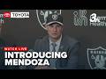 Raiders introduce Fernando Mendoza