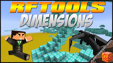 RFTools Dimensions Mod 1.16.5/1.12.2/1.10.2 (Making Dimensions) for Minecraft PC