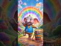 🐘 Golu Haathi Ka Funny Dance 💦 | Kids Rhymes #shorts #hindirhymes #nurseryrhymes #babysongs #cartoon