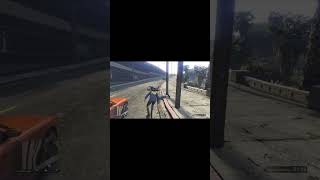 Vehicular manslaughter #gta #gta5online #wrongplace #npc #vehicularcombat