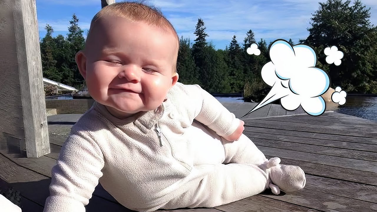 Hilarious Baby Fart Moment! Funny Baby Videos That Will Make You Laugh
