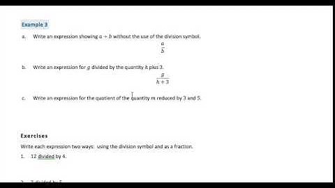 Math 6 Module 4 Lesson 10 Part 1