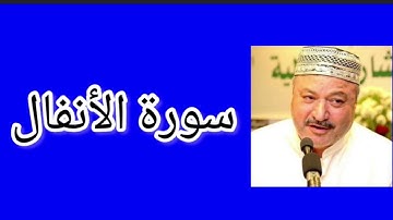 سورة الأنفال | القارئ عامر كاظمي