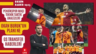 Galatasaray Da Sürpri̇z 11 Okan Buruk Un Pendi̇k Maçi Plani Ne Gs Transfer Haberleri̇ Soru Cevap