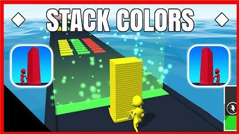 Stack colors - [ Noob vs PRO vs HACKER ]  📱💥 Gameplay Walkthrough 🎥