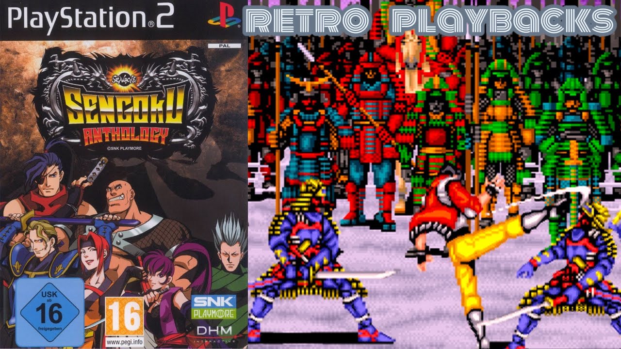 Sengoku Anthology / Sony Playstation 2 / RGB Framemeister YouTube