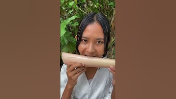 Thumbnail of MUKBANG BANANA MOZARELLA #shortvideo
