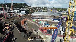 CRL Link Alliance Mt Eden Station Drone Footage June 2021 *Updated*