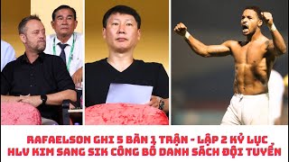 HLV Kim Sang Sik - HLV Polking - Rafaelson ghi 5 bàn vào lưới Thanh Hóa