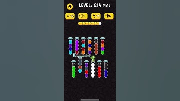 Water Color Sort 3D #music #games #braingames #viralvideo #gaming #puzzles #brainteasers #gameplay