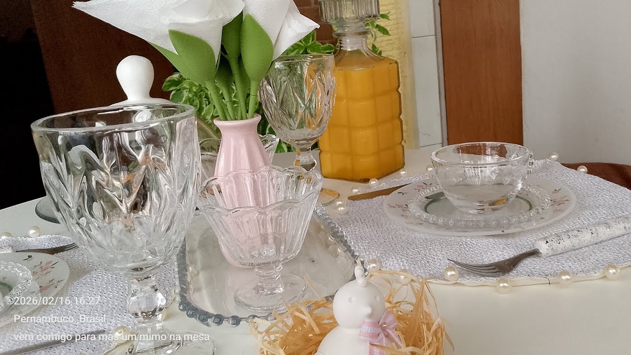 Mesa posta 🕊️ Desafio temático @dicasedeliciasdamary 