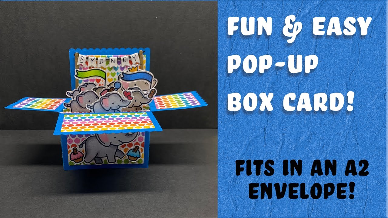 Lawn Fawn Pop Up Box Card
