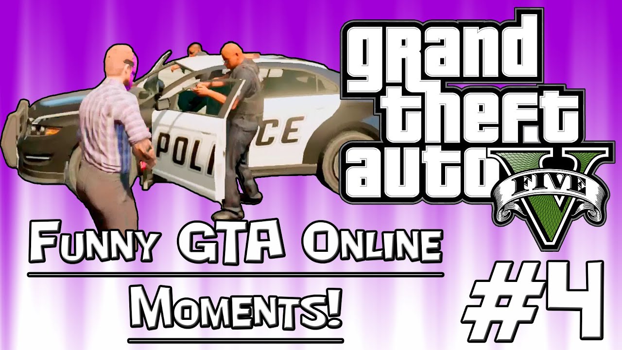 GTA 5 Online Funny Moments! (Police Stand-Off, RIP Officer Jimmy, Epic ...