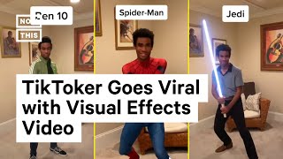 TikToker Goes Viral with Visual Effects Video