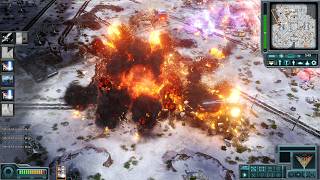 C&C Red Alert 3: Generals Evolution Mod BETA 0.33 - USA Mammoth Tanks & MOAB OWNAGE in 4K 60 FPS!