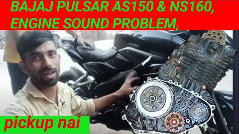 bajaj pulsar as150 timing chain sound,pulsar sound kharab ,ns160,NS 160 pickup nai,B BIKE CENTRE