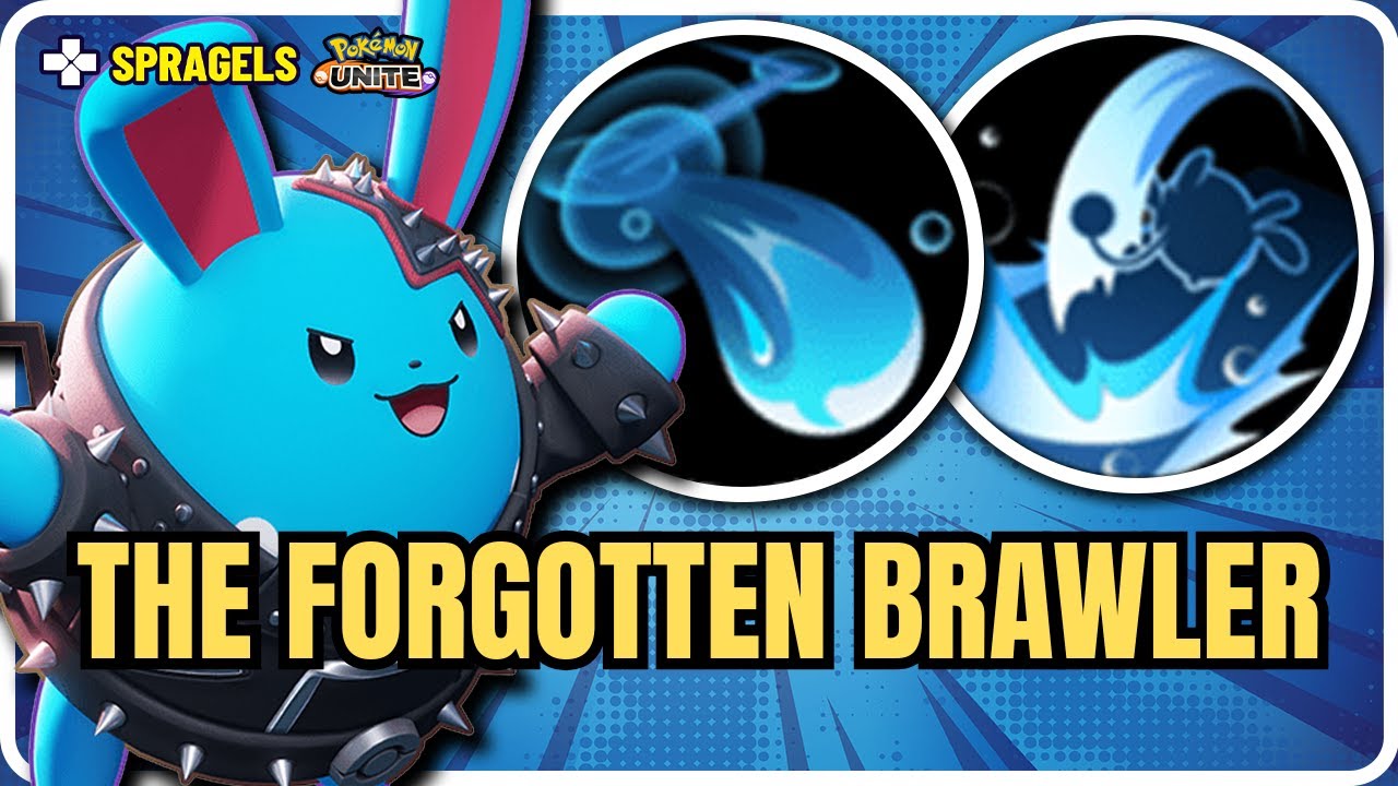 Aqua Tail Azumarill Is A Legendary Brawler | Pokemon Unite Gameplay