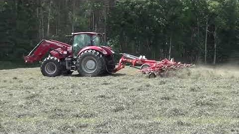 Haying Pt 2: The Mower and the Tedder