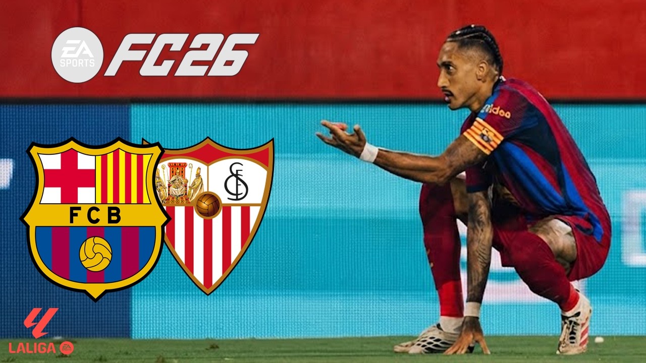 EA FC 26 Barcelona Vs Sevilla | La Liga Week 7 | 2026/27