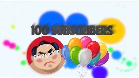 Agar.io // 100 Subs Special