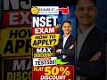 Scaler School Of Technology Coupon Code 🥳| NSET Form Fill Up | Discount Code & Admission Process 🔥!!