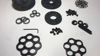 Low-Profile Two-Stage Cycloidal Drive Assembly