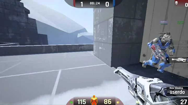 bootjump shock combo on DM-Chill - UT4