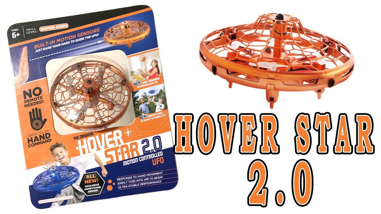 Hover Star 2.0 Motion Controlled UFO - YouTube