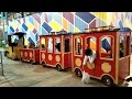 Naik Kereta Mini Gandeng Odong-odong, Kereta Listrik Odong2 Bus Tayo di Gofun - Tayo The Little Bus