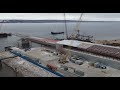 Строительство моста через Волгу Тольятти. 18.11.21