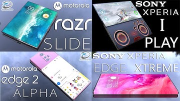 TOP Futuristic Smartphones 2020 Moto Razr Slide,Sony Xperia 1 Play,Motorola Edge 2 Alpha