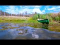 Wild canoe camping solo overnight in storm conditions on an australian lake 4k