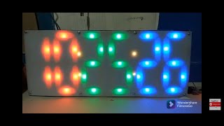 DIGITAL CLOCK 6 DIGIT. [free bin file] WS2812B. ESP8266. RTCDS3231SN. SETING WIFI WEB BROWSER. screenshot 5