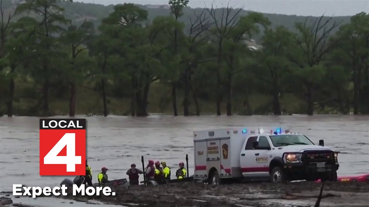 Texas flood death toll rises as search continues for missing - YouTube