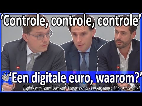 Pepijn van Houwelingen 'Digitale euro, waarom?' v Wopke Hoekstra & Hammelburg - Debat TK