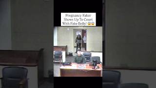 Never before seen court video shows pregnancy faker Laura Owens in court wearing a fake baby bump!