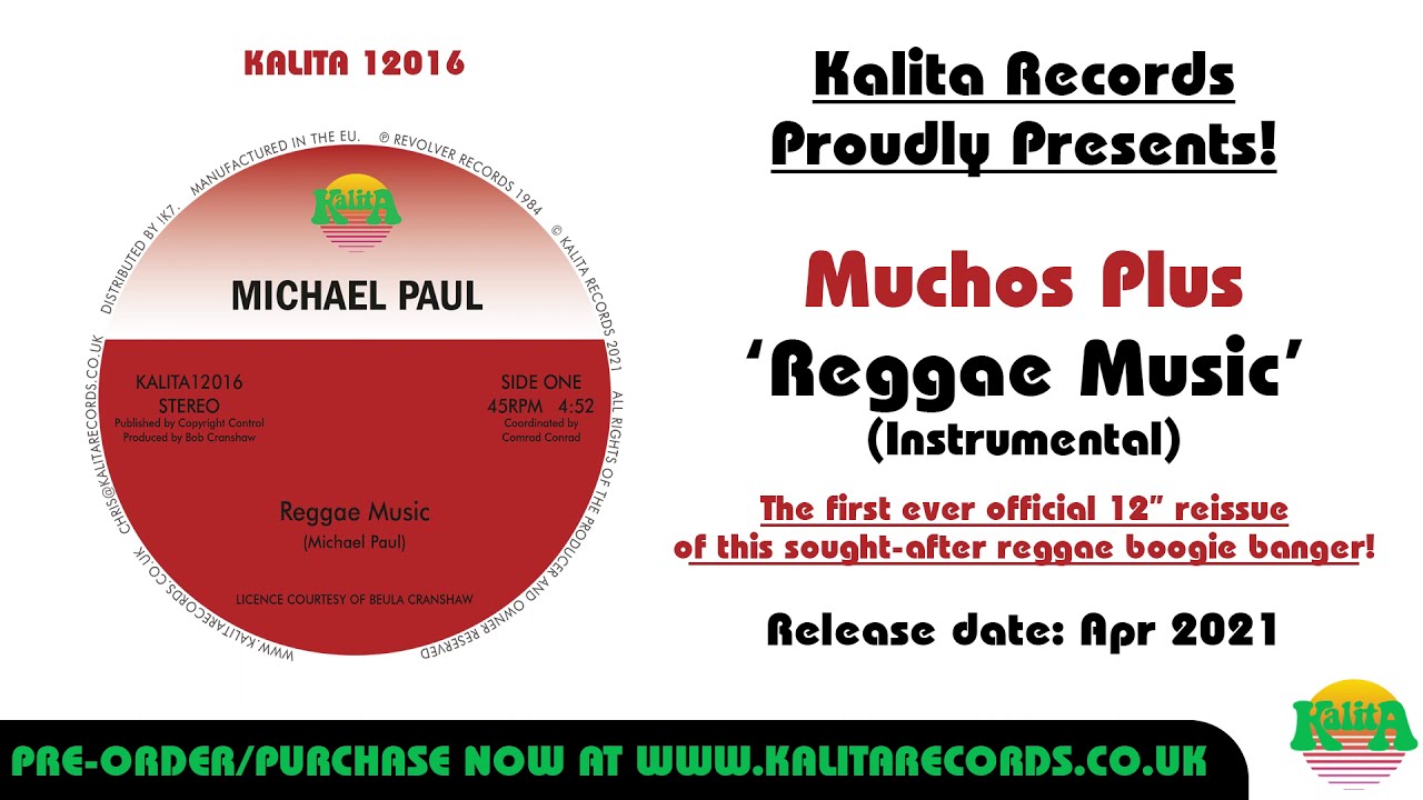 Michael Paul - Reggae Music (Instrumental) (Official)