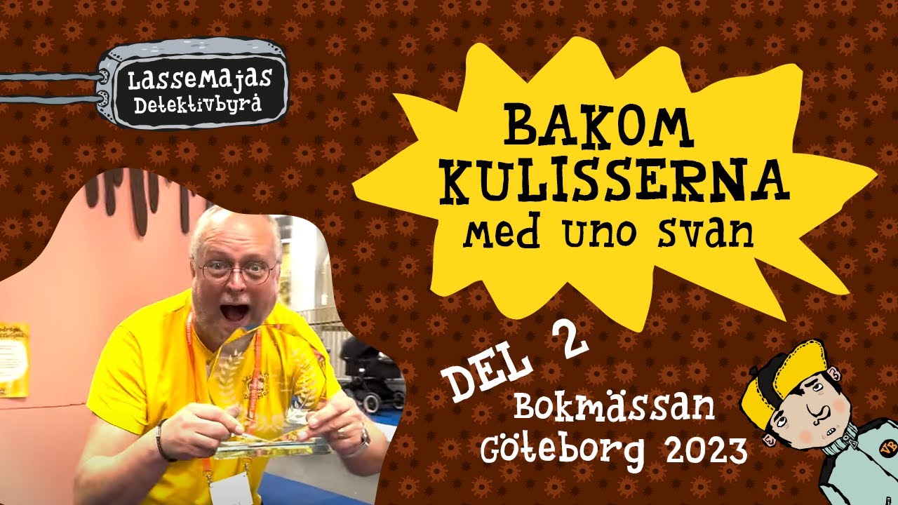 Bakom kulisserna med Uno – Del 2: Bokmässan Göteborg 2023