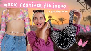 Music Festival Outfit Ideas Try-On Haul Ft Fashion Nova