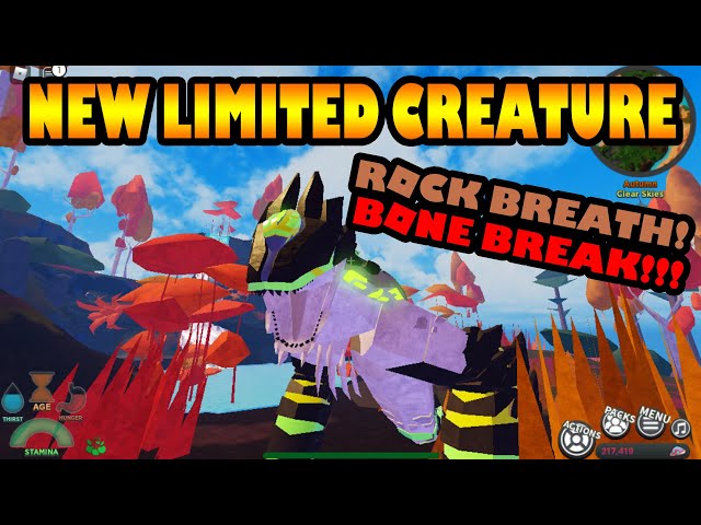 Mutant token GUIDE & TIPS ✨ New creatures - Boskurro showcase│Creatures of  Sonaria - ROBLOX 