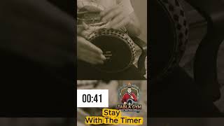 1 Minute the Maqsoom rhythm sounds | Tabla Gym #drums #drumnotation #percussion