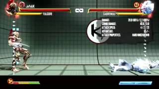 Killer Instinct- Fulgore basic tutorial vs Sabrewulf