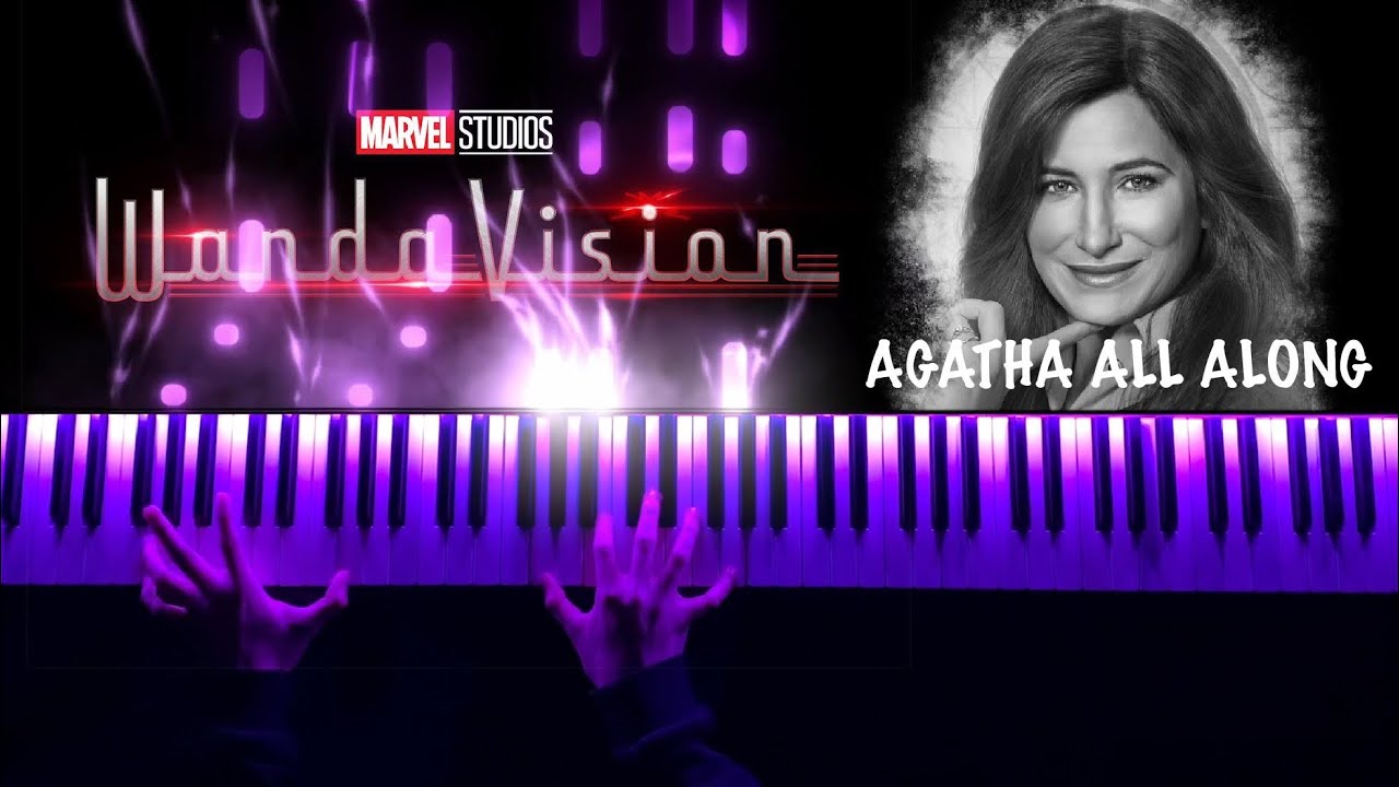 Agatha All Along - WandaVision (Piano) +SHEETS/SYNTHESIA