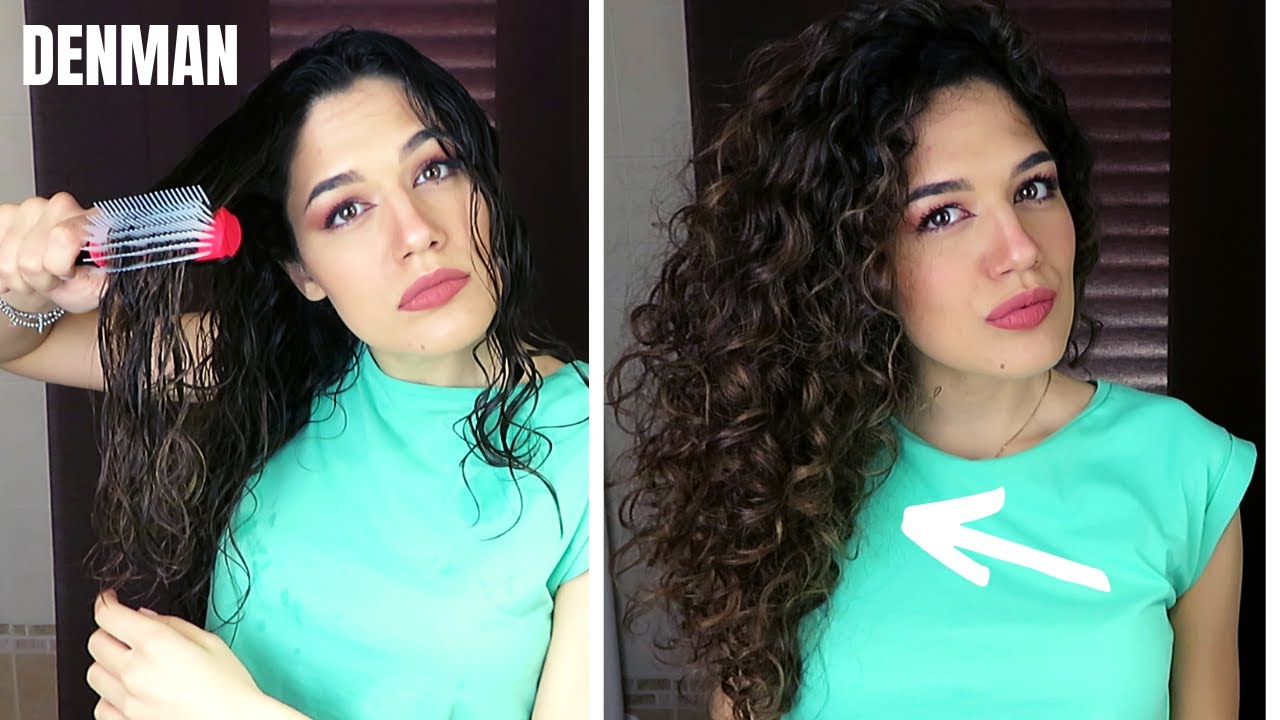 COME DEFINIRE I RICCI CON LA DENMAN BRUSH | hairstyle RICCI DEFINITI