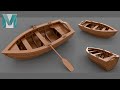 Autodesk Maya 2020 - How to Make a Simple Stylized Boat _ Feat_Pietro Chiovaro