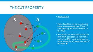 Algorithms Module 4 Greedy Algorithms Part 6 (The Minimum Spanning Tree Problem Part 3)