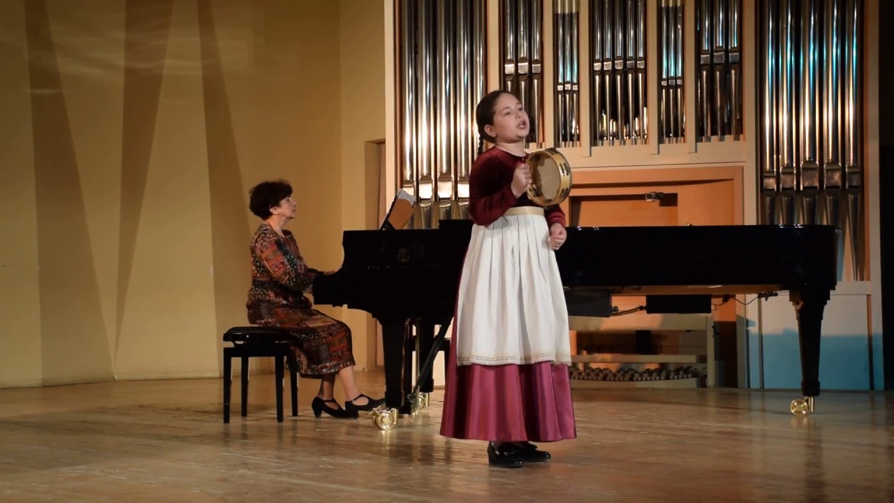 5. Французская нар. песня в обр. Ж. Векерлена «Пастушка» - YouTube